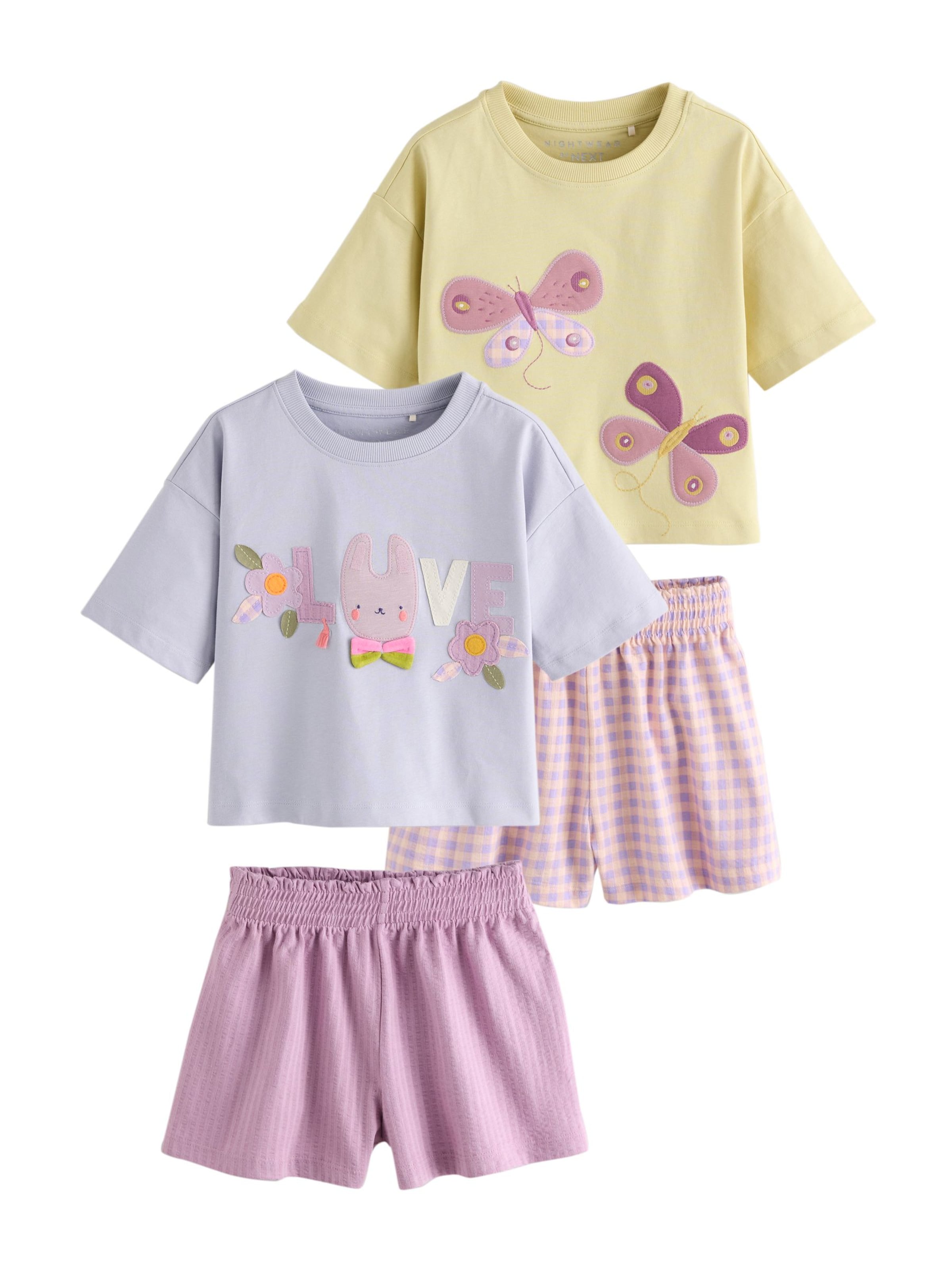Next - Pijama en amarillo: frente