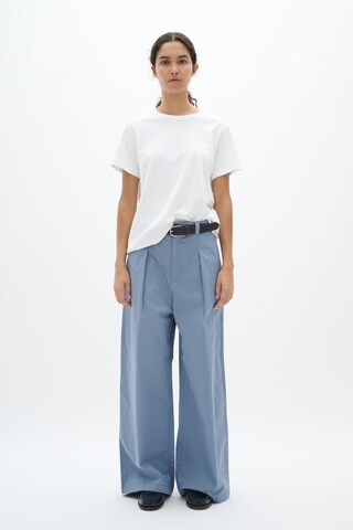 Wide Leg Pantalon à pince 'PosyIW' InWear en bleu