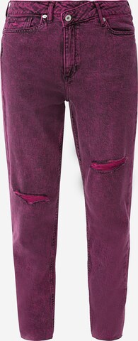 s.Oliver Tapered Jeans in Purple: front
