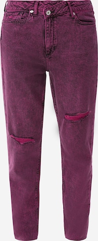 s.Oliver Tapered Jeans in Lila: voorkant