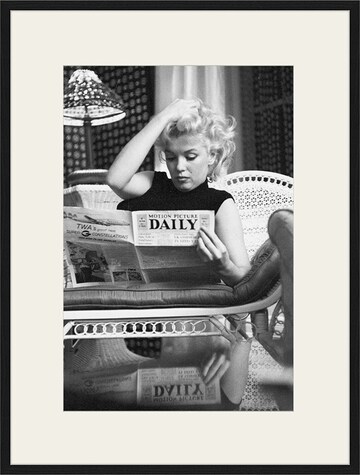 Liv Corday Image 'Marilyn Monroe' in Black: front