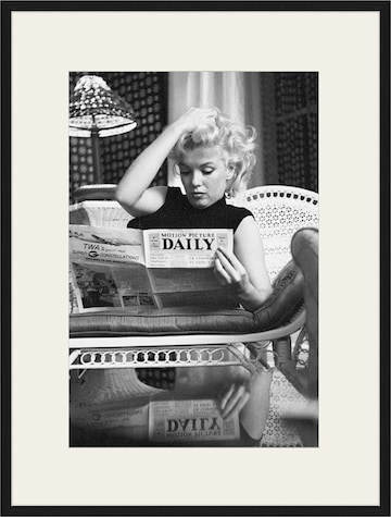 Liv Corday Bilder 'Marilyn Monroe' in Schwarz: predná strana