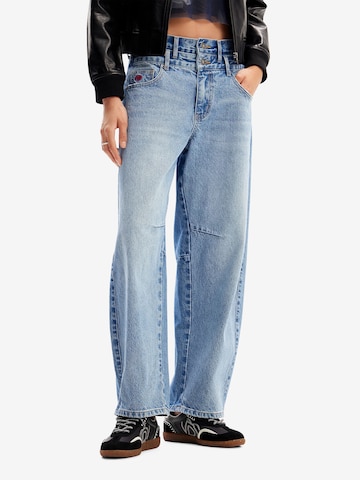 Desigual Bootcut Jeans i blå: forside