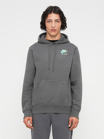 Nike Sportswear Sweatshirt 'CLUB' i grå