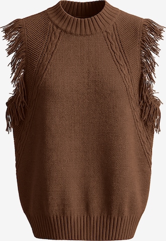 Imily Bela Svetr – hnědá: přední strana