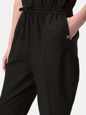 CAMEL ACTIVE Jumpsuit mit Knopfleiste in Schwarz