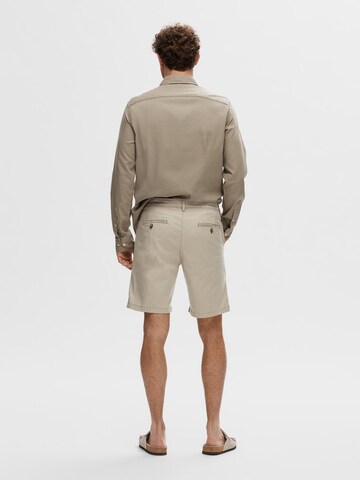 SELECTED HOMME Slimfit Shorts in Grau