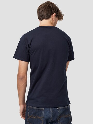 T-Shirt 'Welle' Mikon en bleu