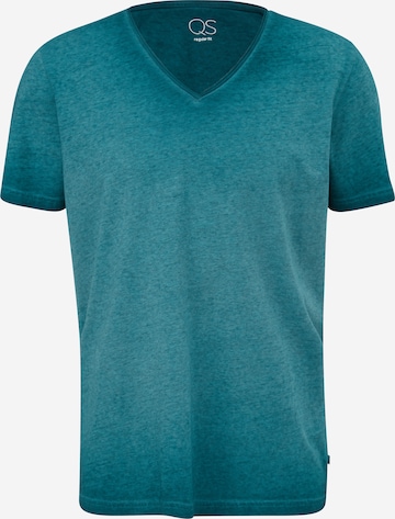 QS Shirt in Blue: front