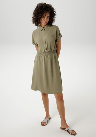 Aniston CASUAL Summer Dress in Green