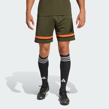 ADIDAS PERFORMANCE Regular Sports trousers 'Squadra 25' in Green: front