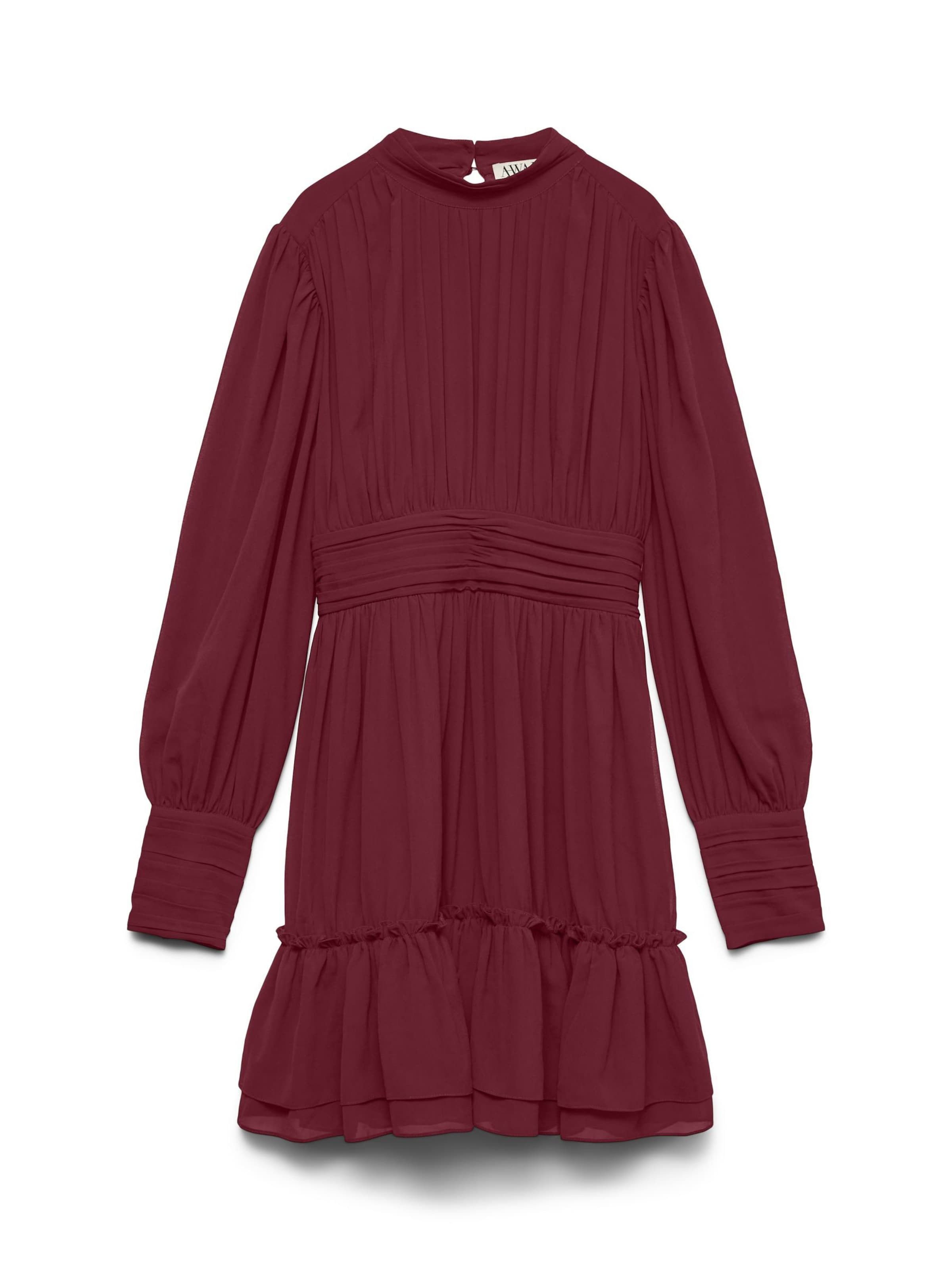 VERO MODA Jurk in Rood: voorkant