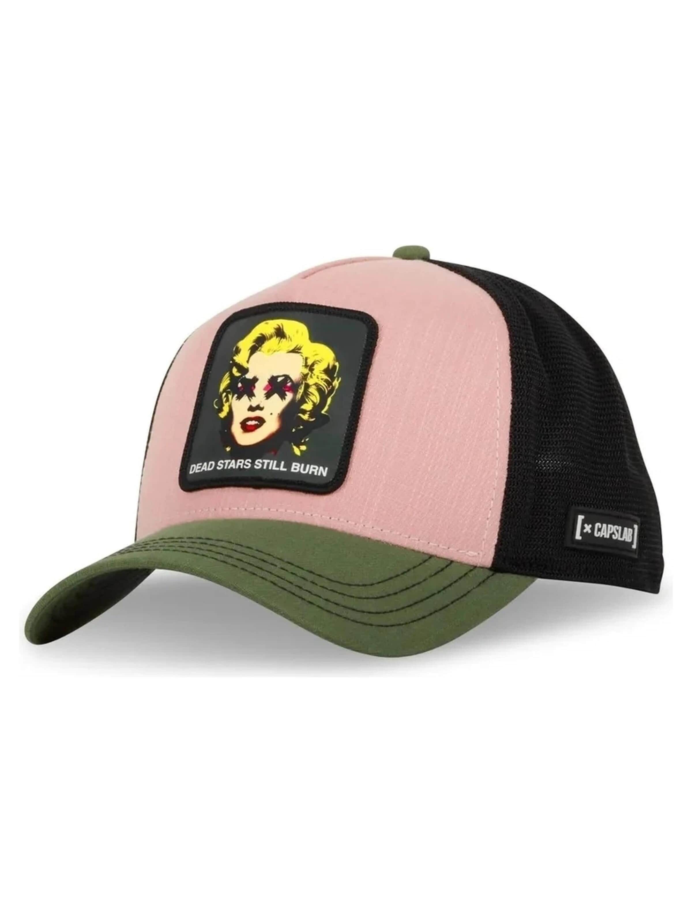 Capslab - Gorra 'Gorra capslab rosa marylin dead stars trucker cap' en rosa
