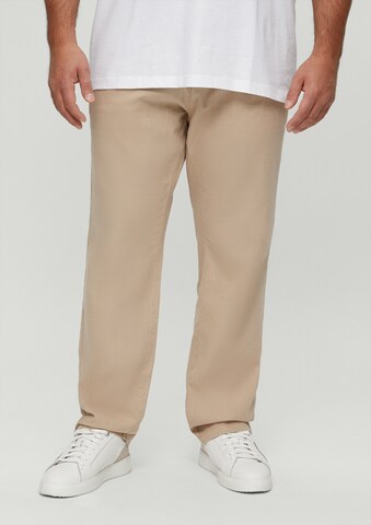 s.Oliver Regular Broek in Beige: voorkant