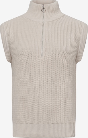 Pull-over Franco Callegari en beige : devant