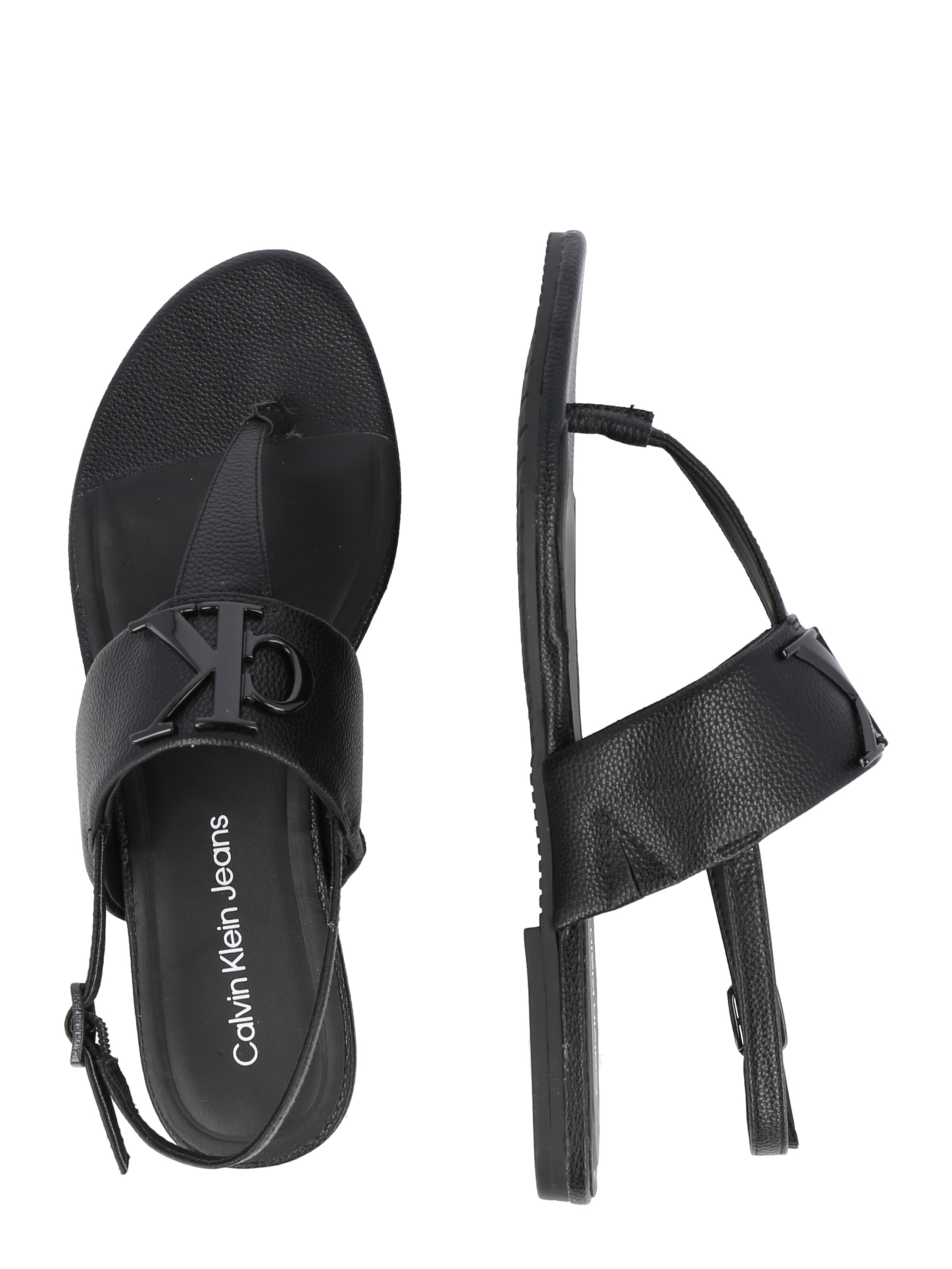 Calvin Klein Jeans Sandalias de dedo en Negro | ABOUT YOU