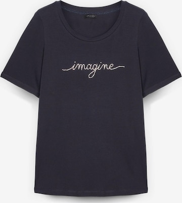 Fiorella Rubino Shirt in Blauw: voorkant