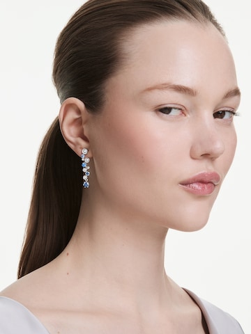 Swarovski Earrings in Blue: front