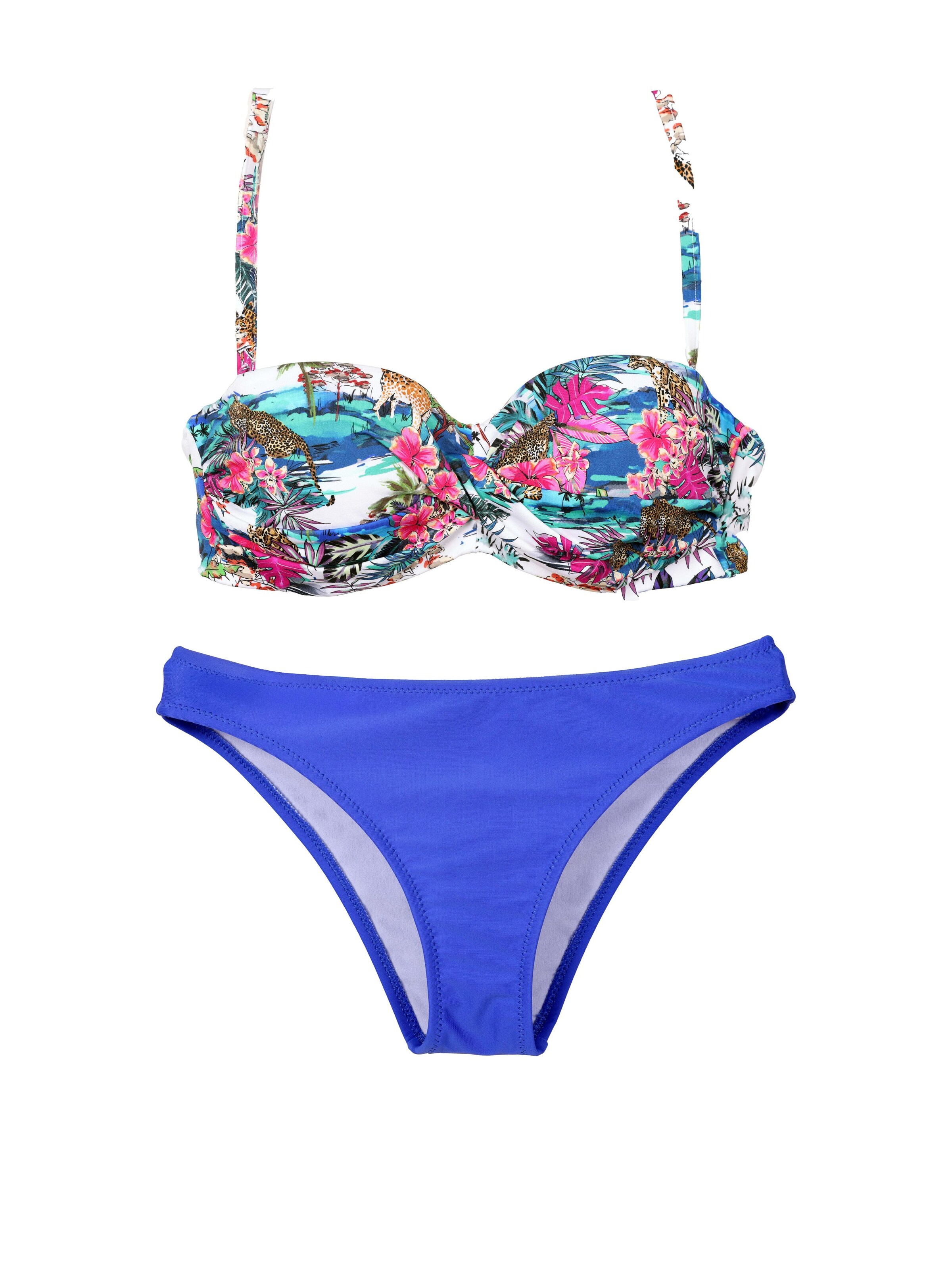 Fascia Costume intero 'Kostium kąpielowy Alice-23/W P19B' di Lady Etna in blu: frontale