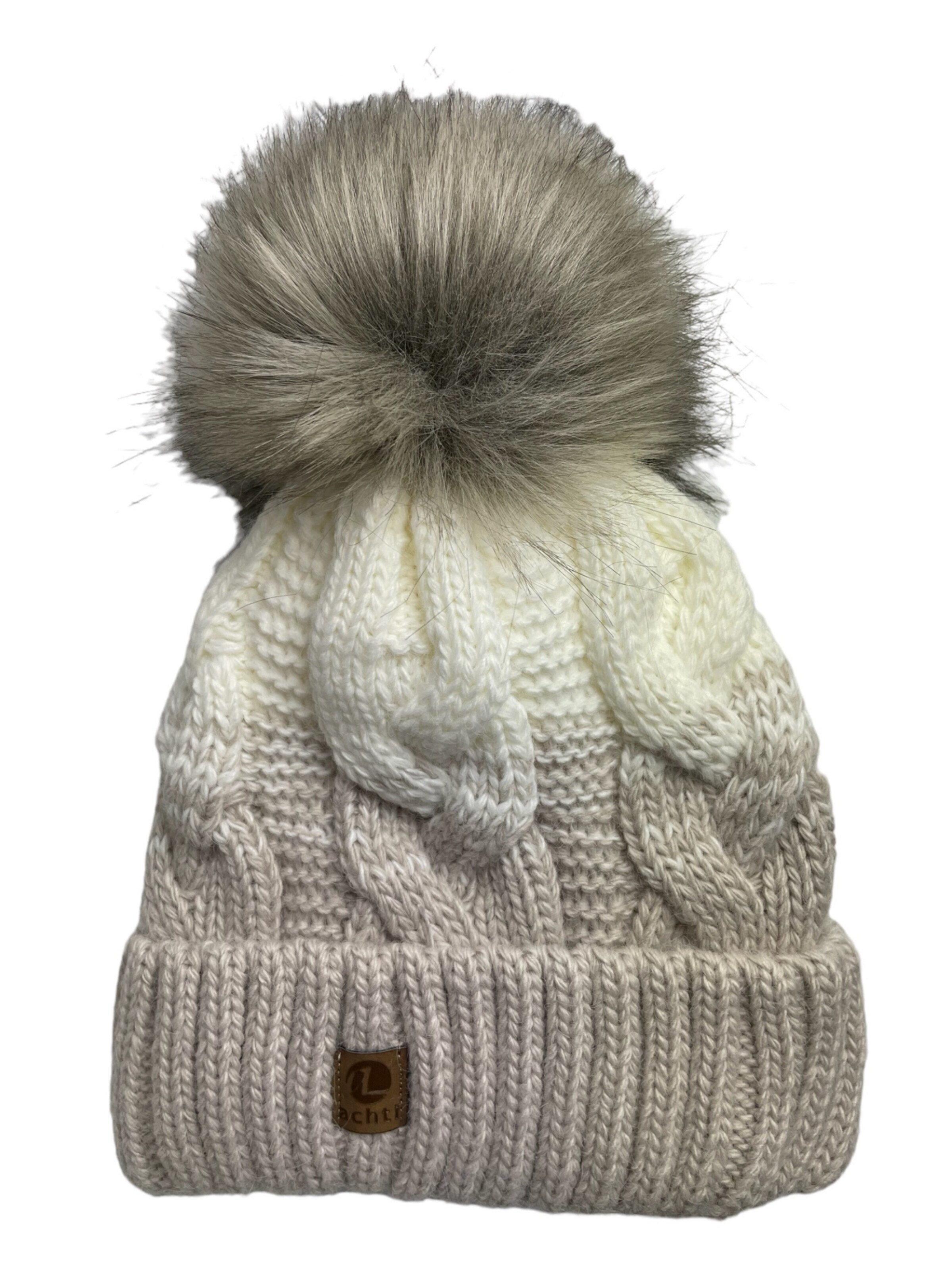 Kumixi Beanie 'Set' in Beige