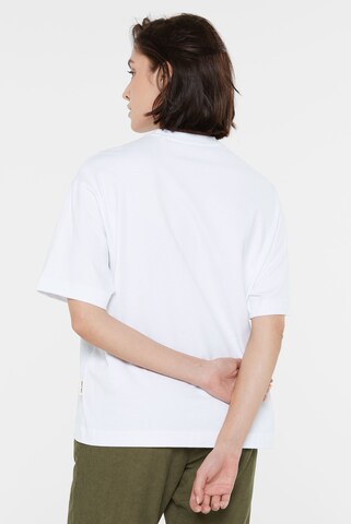 SENSES.THE LABEL Oversized Shirt 'Tec:la' in White