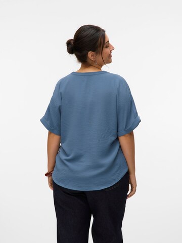 Vero Moda Curve Blouse 'VMCelva' in Blue