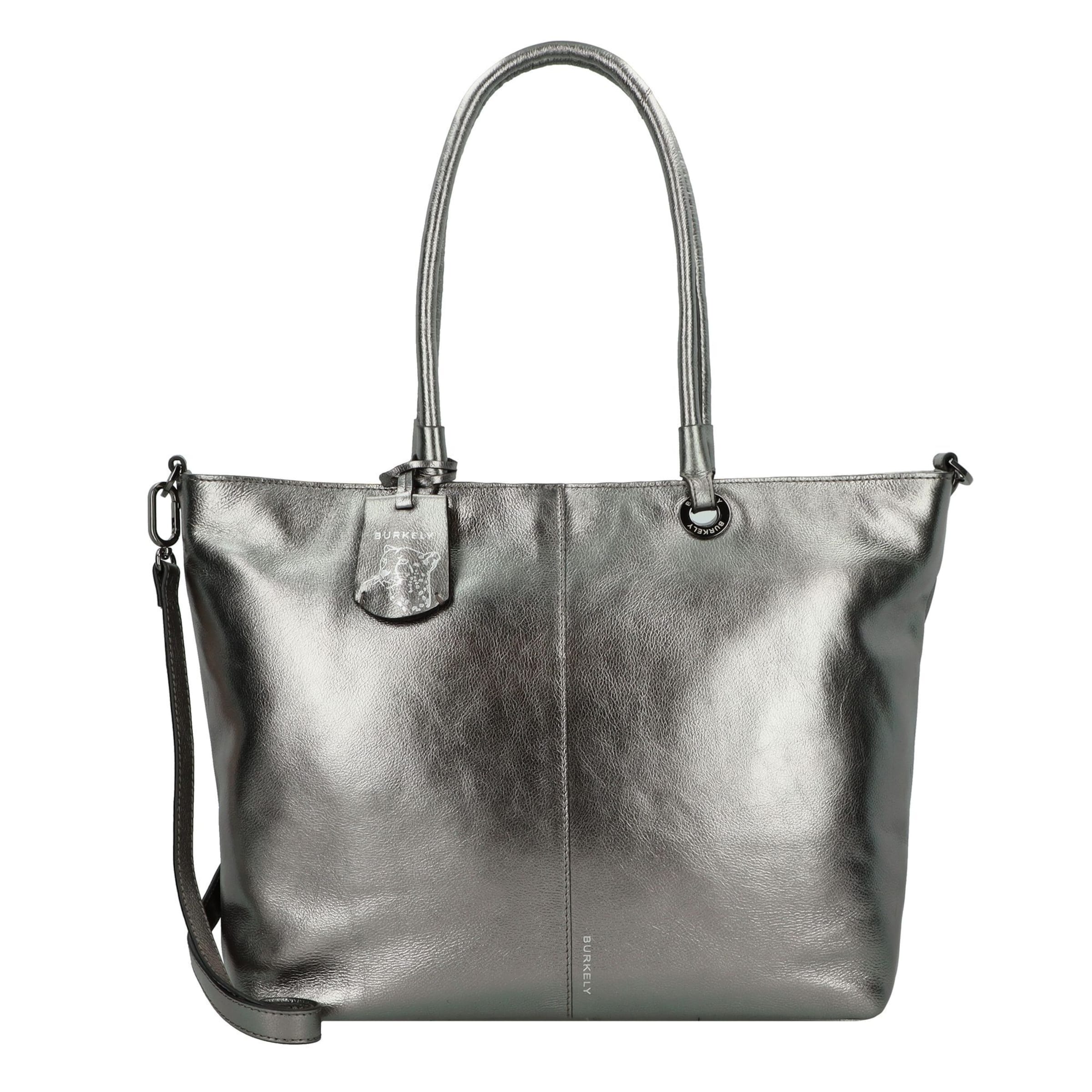 Burkely Shopper 'Radiant Raeven' in Zilver: voorkant