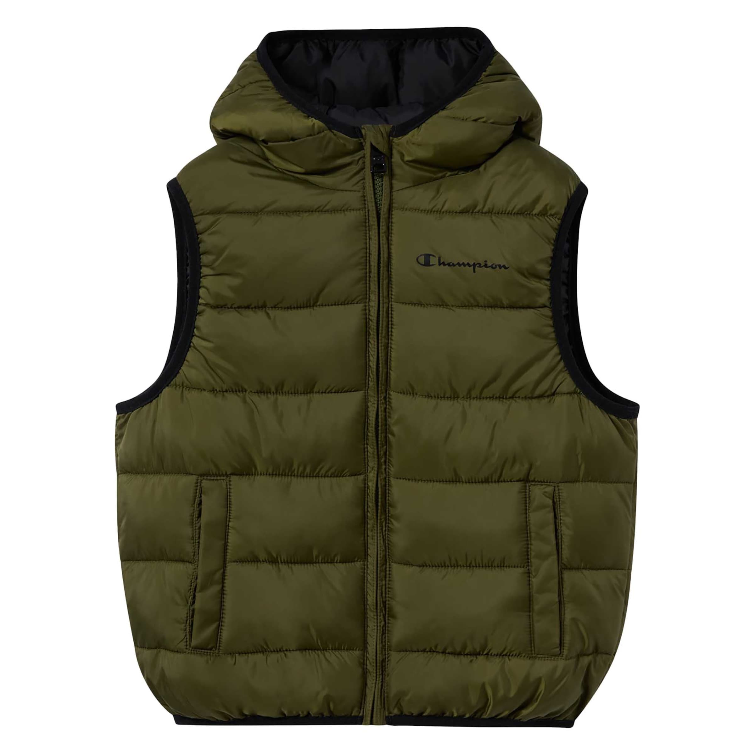 Gilet Champion en vert : devant