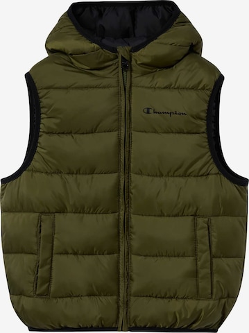 Gilet Champion en vert : devant