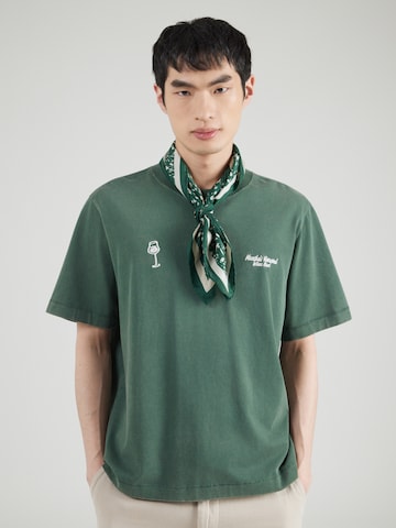 T-Shirt 'WELLNESS DESTINATIONS' Abercrombie & Fitch en vert