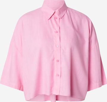 Chemisier 'ONLASTRID' ONLY en rose : devant