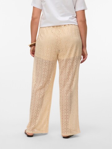 Regular Pantalon 'VMCMaya' Vero Moda Curve en blanc
