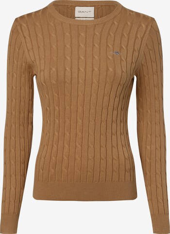 GANT Sweater in Brown: front