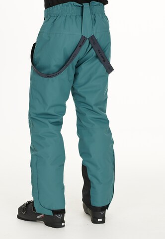 Whistler Regular Workout Pants 'Fairfax' in Green