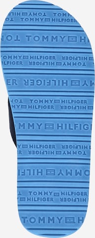 TOMMY HILFIGER Čevelj za na plažo/kopanje | modra barva