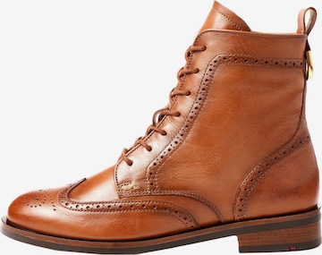 Bottines à lacets LLOYD en marron : devant