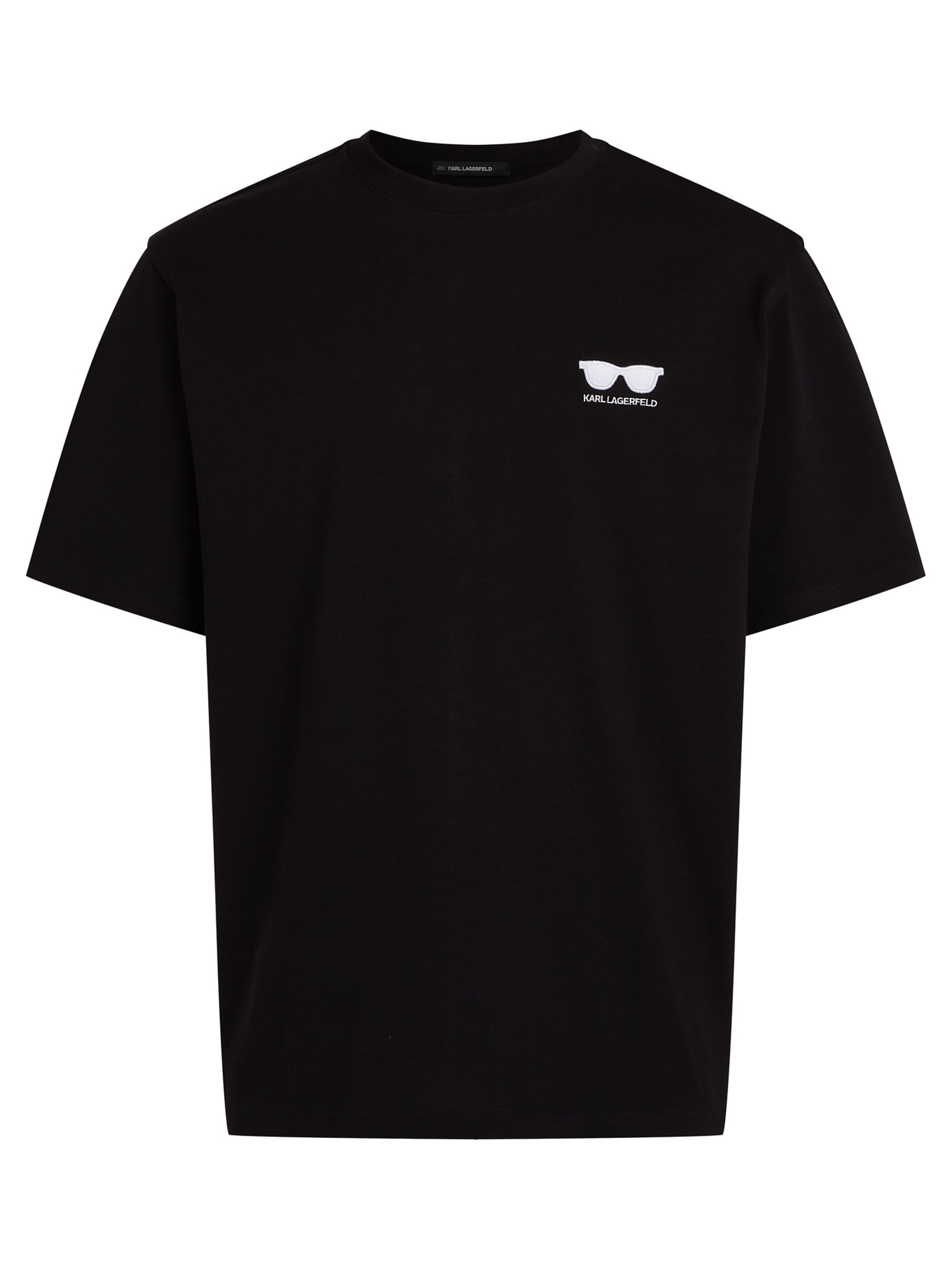 Karl Lagerfeld Shirt in Black: front