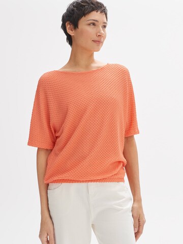 OPUS Shirt 'Sedoni' in Oranje: voorkant