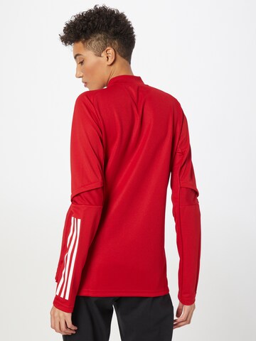 Tricou funcțional 'Condivo 20' de la ADIDAS SPORTSWEAR pe roșu