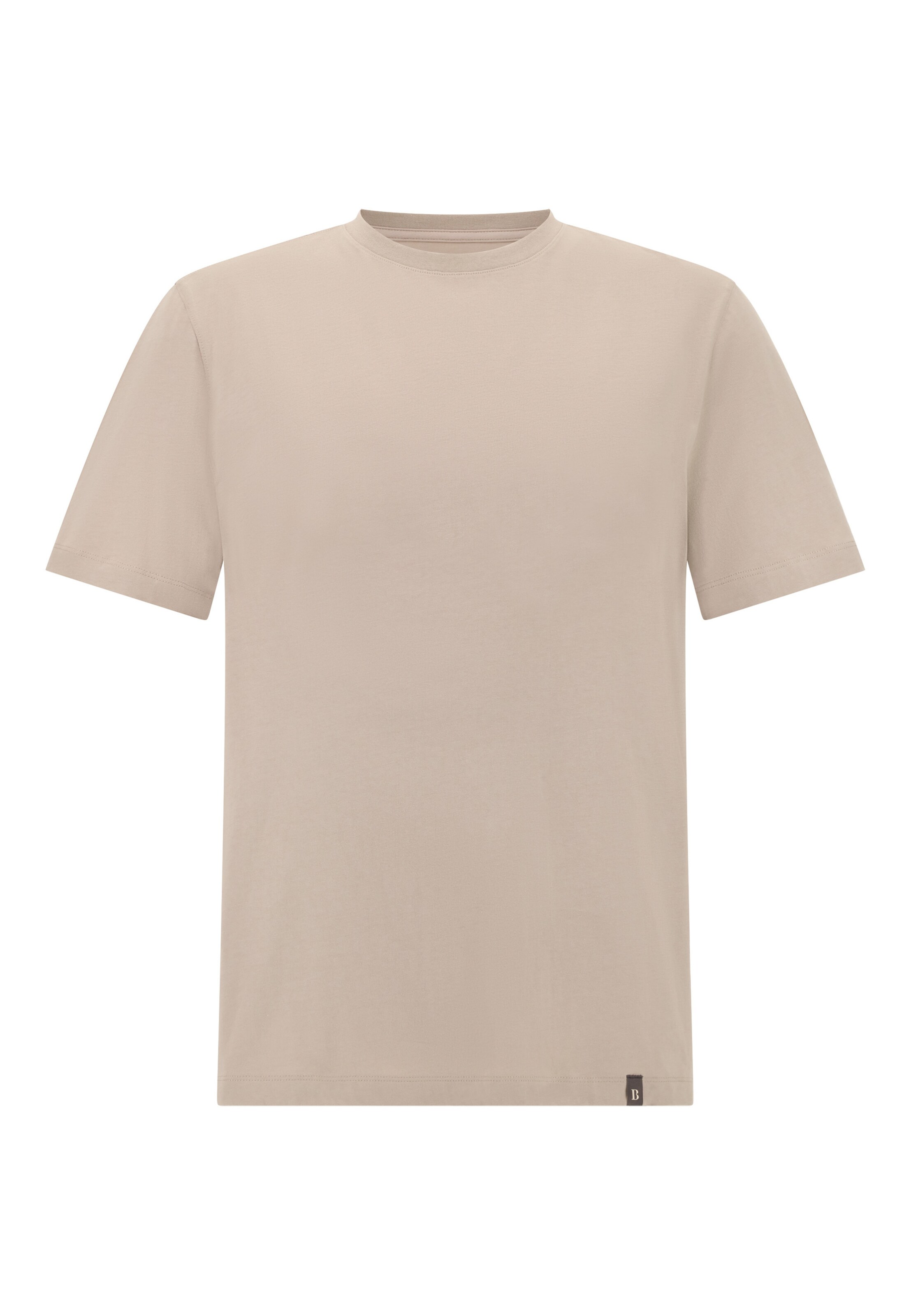 Boggi Milano T-Shirt en beige, Vue avec produit