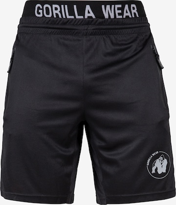 Gorilla Wear Loosefit Broek 'Atlanta' in Zwart: voorkant