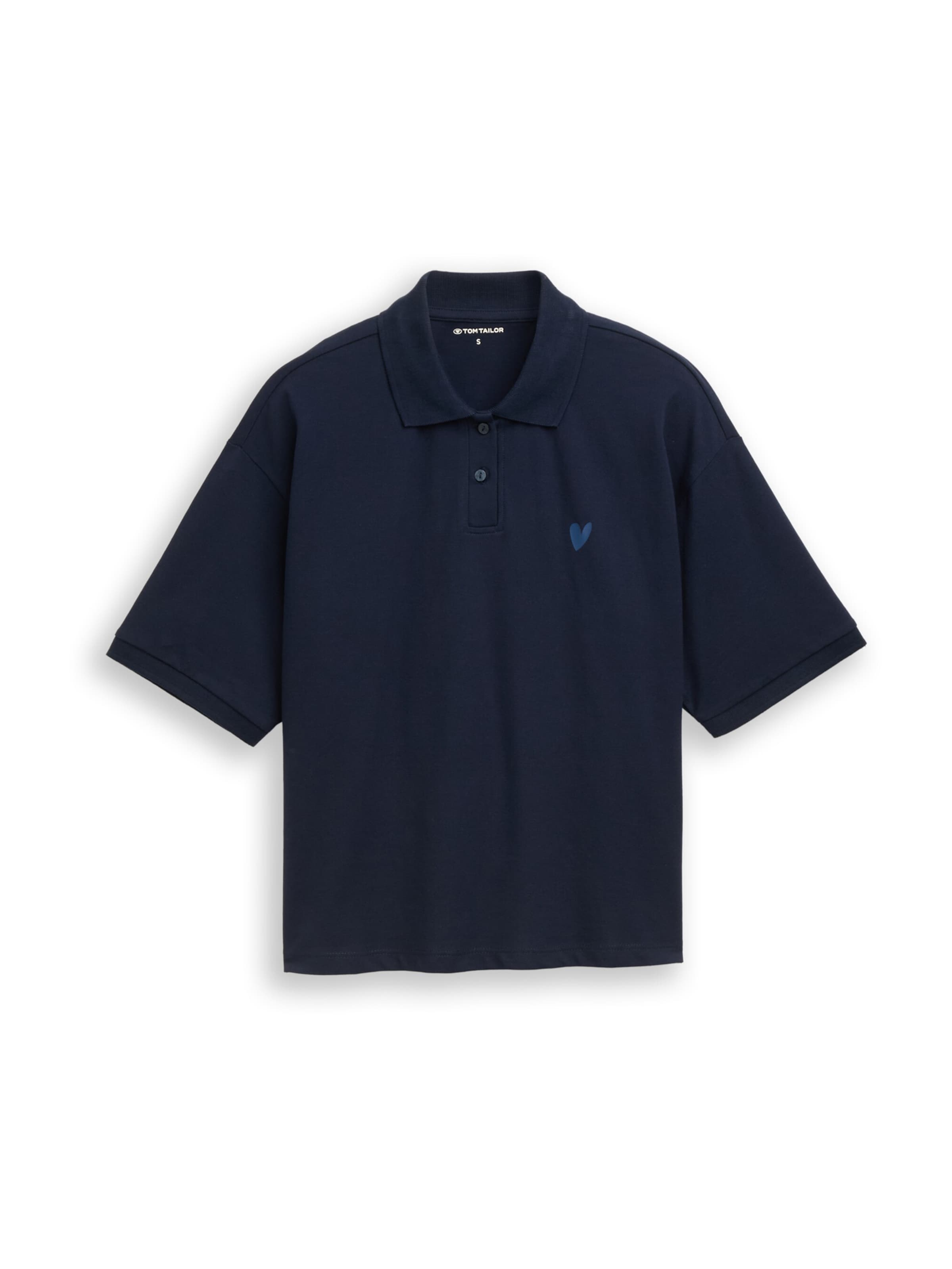 TOM TAILOR Shirt in Blue: front