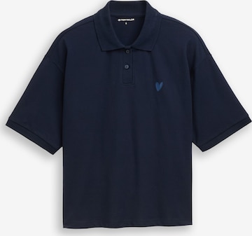 TOM TAILOR Poloshirt in Blau: Vorderseite