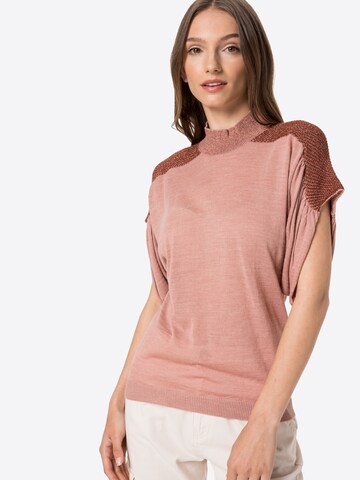 Sisley Sweater in Pink: front