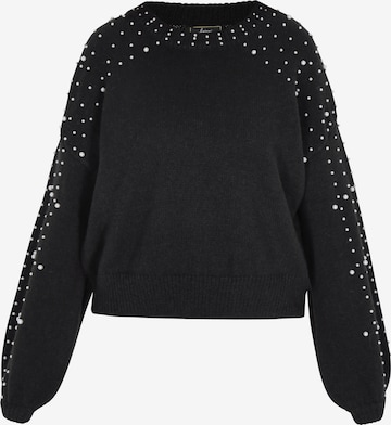 faina Trui in Zwart: voorkant