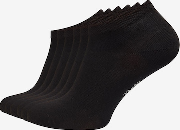 Vincent Creation - Meias 'Bambus' em preto: frente