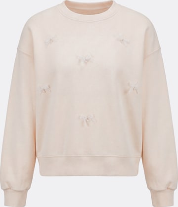 Sweat-shirt 'Pop' MYMO en beige : devant