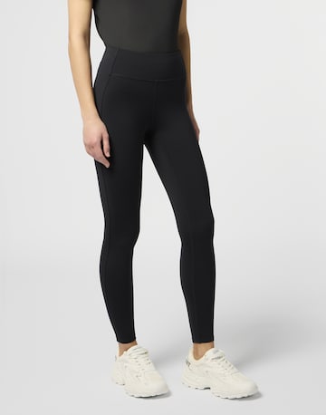 Skinny Leggings di Plein Sport in nero: frontale