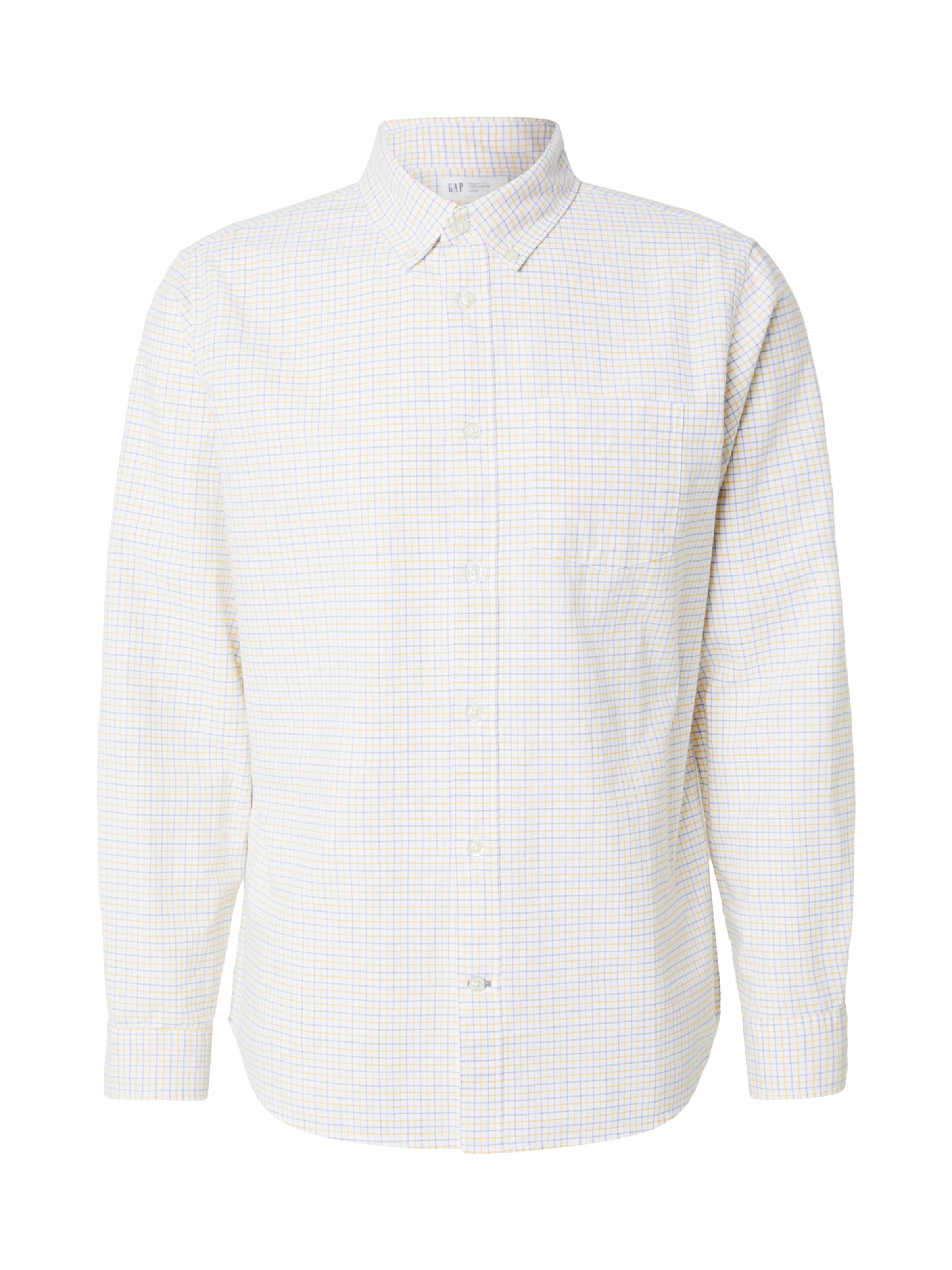 GAP Рубашка в Белый: спереди