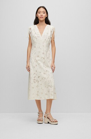 BOSS Kleid 'Dipata' in Weiß